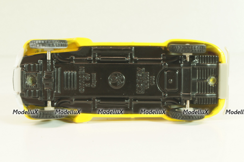 Citroën 2CV Dagonet 1956, yellow, 409522N, Norev 1:43