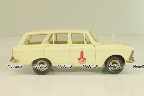 Москвич-427 А4, кофе с молоком, Олимпиада 80, декабрь 19..г., Тантал/Радон 1:43 Редкий цвет!