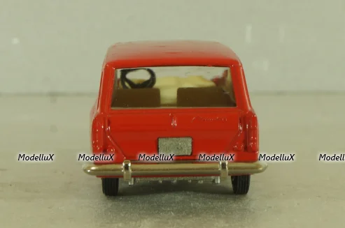 Москвич-433 А5, пластина, красный, Тантал/Радон 1:43
