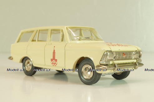 Москвич-427 А4, кофе с молоком, Олимпиада 80, декабрь 19..г., Тантал/Радон 1:43 Редкий цвет!