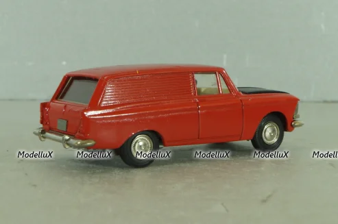 Москвич-433 А5, пластина, красный, Тантал/Радон 1:43