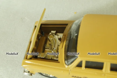 Москвич-408, такси, 1989г., Тантал/Радон 1:43