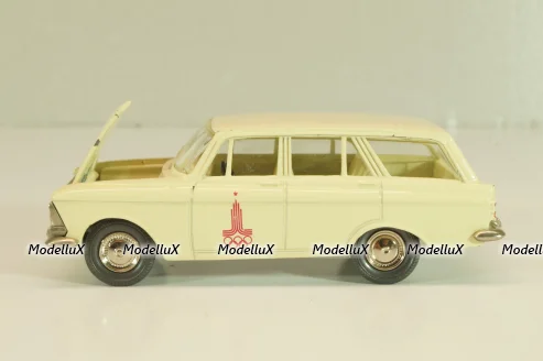 Москвич-427 А4, кофе с молоком, Олимпиада 80, декабрь 19..г., Тантал/Радон 1:43 Редкий цвет!