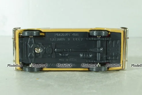 Москвич-408, такси, 1989г., Тантал/Радон 1:43