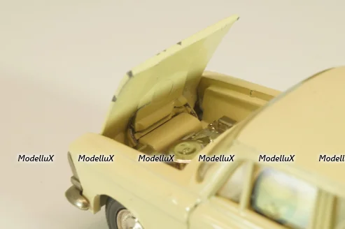 Москвич-427 А4, кофе с молоком, Олимпиада 80, декабрь 19..г., Тантал/Радон 1:43 Редкий цвет!