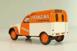 Citroen 2CV AZU Orangina 1955, white/orange,  Norev 1:43