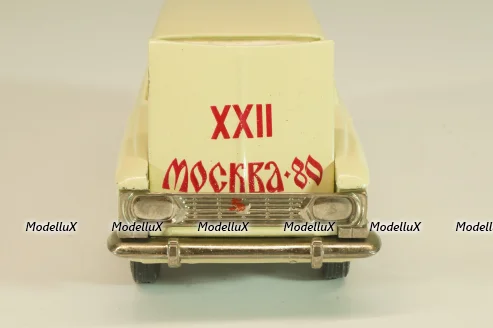 Москвич-427 А4, кофе с молоком, Олимпиада 80, декабрь 19..г., Тантал/Радон 1:43 Редкий цвет!