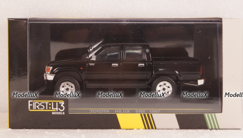 Toyota Hilux SR5 1997 Black North American Specifications, F43-132, First 43 1:43