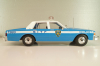 Chevrolet Caprice New York Police Department 1987, blue/white, 18360, MCG 1:18