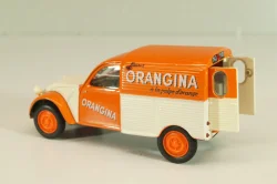 Citroen 2CV AZU Orangina 1955, white/orange,  Norev 1:43