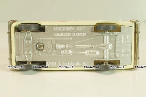 Москвич-427 А4, кофе с молоком, Олимпиада 80, декабрь 19..г., Тантал/Радон 1:43 Редкий цвет!
