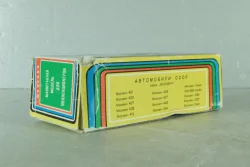 Москвич-408, такси, голубой, ноябрь 1989г., Тантал/Радон 1:43
