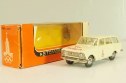 Москвич-427 А4, кофе с молоком, Олимпиада 80, декабрь 19..г., Тантал/Радон 1:43 Редкий цвет!