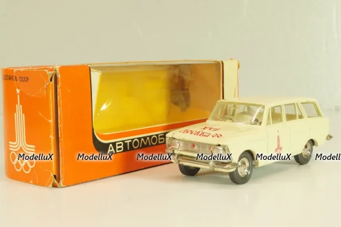 Москвич-427 А4, кофе с молоком, Олимпиада 80, декабрь 19..г., Тантал/Радон 1:43 Редкий цвет!