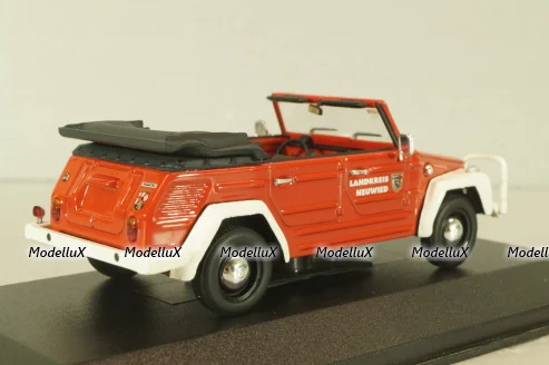 Volkswagen 181, fire engine Neuwied 1969, red, 430050090, Minichamps 1:43