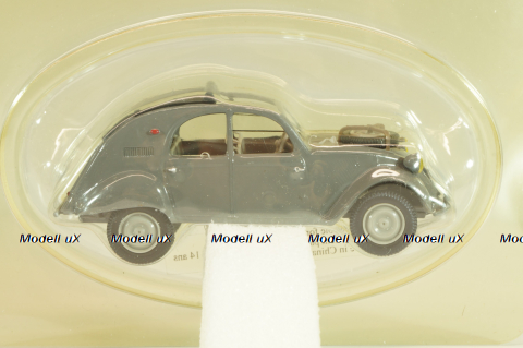 Citroen 2CV 4x4 Sahara 1961, grey, Norev 1:43