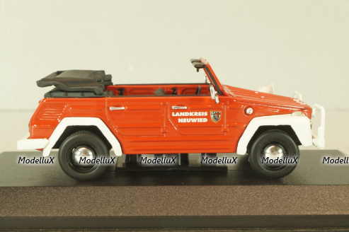 Volkswagen 181, fire engine Neuwied 1969, red, 430050090, Minichamps 1:43