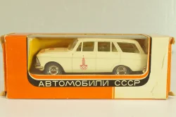 Москвич-427 А4, кофе с молоком, Олимпиада 80, декабрь 19..г., Тантал/Радон 1:43 Редкий цвет!