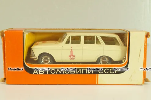Москвич-427 А4, кофе с молоком, Олимпиада 80, декабрь 19..г., Тантал/Радон 1:43 Редкий цвет!