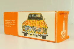 Москвич-427 А4, кофе с молоком, Олимпиада 80, декабрь 19..г., Тантал/Радон 1:43 Редкий цвет!