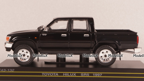 Toyota Hilux SR5 1997 Black North American Specifications, F43-132, First 43 1:43