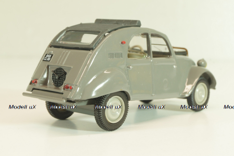 Citroen 2CV 4x4 Sahara 1961, grey, Norev 1:43