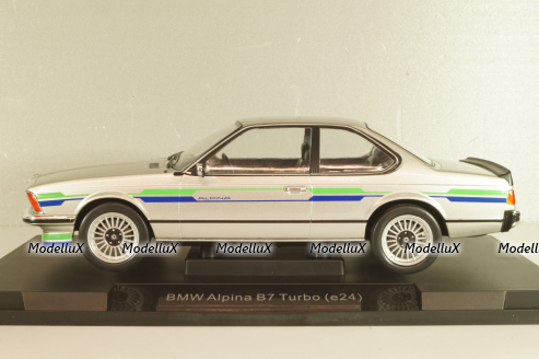 BMW Alpina B7 Turbo (E24) 1978, silver, 18234, MCG 1:18