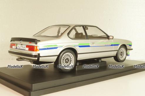 BMW Alpina B7 Turbo (E24) 1978, silver, 18234, MCG 1:18