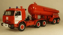Камаз-54115 с п/п ТЦ-11 пенотушения г. Луганск, Skifavto 1:43