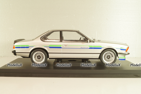 BMW Alpina B7 Turbo (E24) 1978, silver, 18234, MCG 1:18