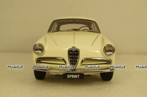 Alfa Romeo Giulietta Sprint 1954, white, 08957W0, Kyosho 1:18
