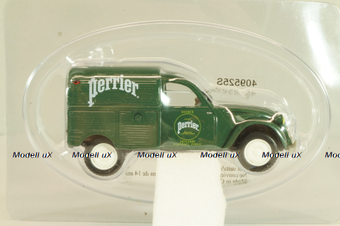 Citroen 2CV AZU fourgonnette PERRIER, green, 409525S, Norev 1:43