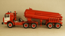 Камаз-54115 с п/п ТЦ-11 пенотушения г. Луганск, Skifavto 1:43