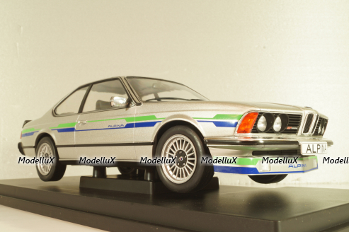 BMW Alpina B7 Turbo (E24) 1978, silver, 18234, MCG 1:18