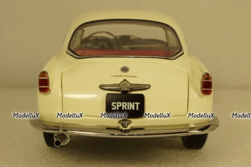Alfa Romeo Giulietta Sprint 1954, white, 08957W0, Kyosho 1:18