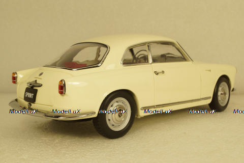 Alfa Romeo Giulietta Sprint 1954, white, 08957W0, Kyosho 1:18