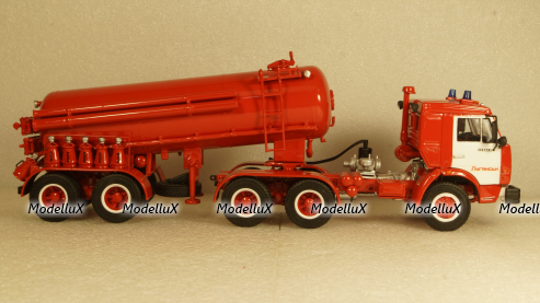 Камаз-54115 с п/п ТЦ-11 пенотушения г. Луганск, Skifavto 1:43