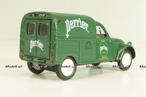 Citroen 2CV AZU fourgonnette PERRIER, green, 409525S, Norev 1:43