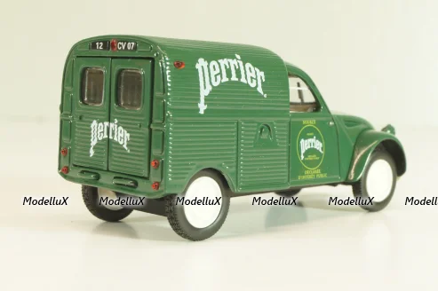 Citroen 2CV AZU fourgonnette PERRIER, green, 409525S, Norev 1:43