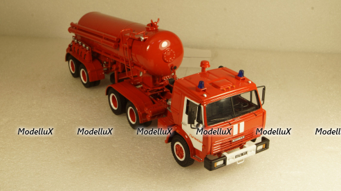 Камаз-54115 с п/п ТЦ-11 пенотушения г. Луганск, Skifavto 1:43