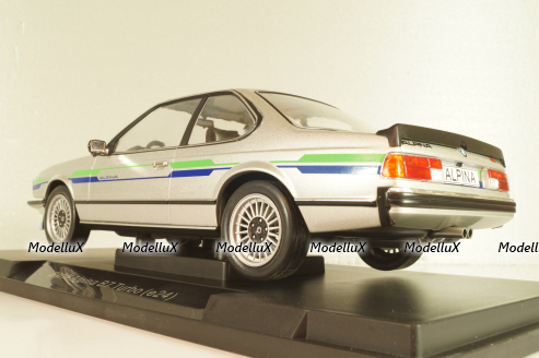 BMW Alpina B7 Turbo (E24) 1978, silver, 18234, MCG 1:18