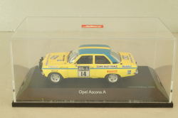Opel Ascona A #14 RAC Rallye 1972, yellow, 02678, Schuco 1:43