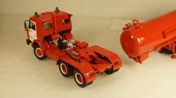 Камаз-54115 с п/п ТЦ-11 пенотушения г. Луганск, Skifavto 1:43