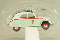 Citroen 2CV AZL Taxi París 1957, green/white, 409521M, Norev 1:43