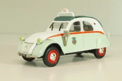 Citroen 2CV AZL Taxi París 1957, green/white, 409521M, Norev 1:43
