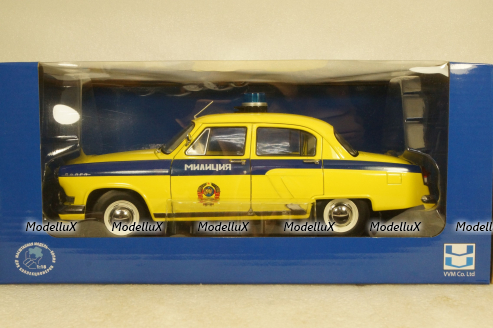 ГАЗ-21Р ГАИ Милиция 1969, VVM1802, VVM 1:18