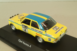Opel Ascona A #14 RAC Rallye 1972, yellow, 02678, Schuco 1:43