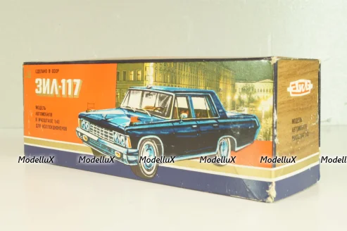 Зил-117, серый, сентябрь 1993г., Тантал/Радон 1:43