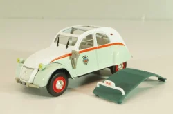 Citroen 2CV AZL Taxi París 1957, green/white, 409521M, Norev 1:43