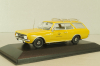 Opel Rekord  (B) Caravan "Deutsche Bundespost" 1965, yellow, Minichamps 1:43